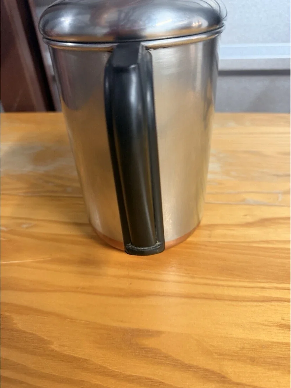 VINTAGE REVERE WARE COPPER CLAD STAINLESS 6 CUP NO PERCOLATOR PRE-1968 *